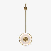 Round Marble Wall Lamp